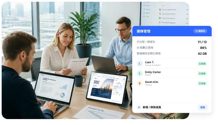 PDNob 團隊版行動裝置主視覺