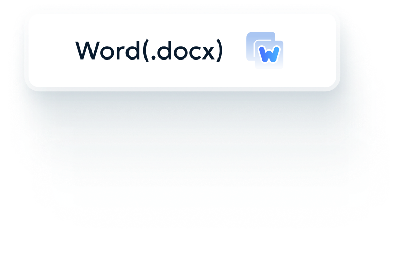 Convert PDF to Word document